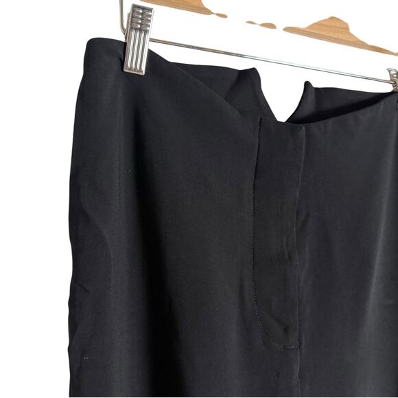 Zimmermann Stovepipe Black Crepe Trouser Dress Pants Size Medium - Picture 6 of 13